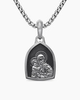 St. Anthony Amulet in Sterling Silver, 21.8mm